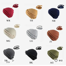 Load image into Gallery viewer, Men’s turban bonnet silky lined