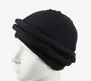 Men’s turban bonnet silky lined