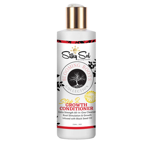 Blooming Roots Stimulating Herbal Conditioner (STEP 2) | Silky Sol Vegan Restorative Aesthetics .