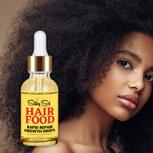 Load image into Gallery viewer, Hair Food Serum | Silky Sol Naturals/ Rapid hair Growth and repair oil for curly textured hair types. Damage Control 