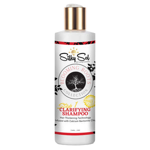 Blooming Roots Herbal  Clarifying Shampoo STEP 1 | Silky Sol Vegan Restorative Aesthetics .